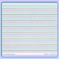 Coloured Dotted Thirds Tear Off Pad 24mm