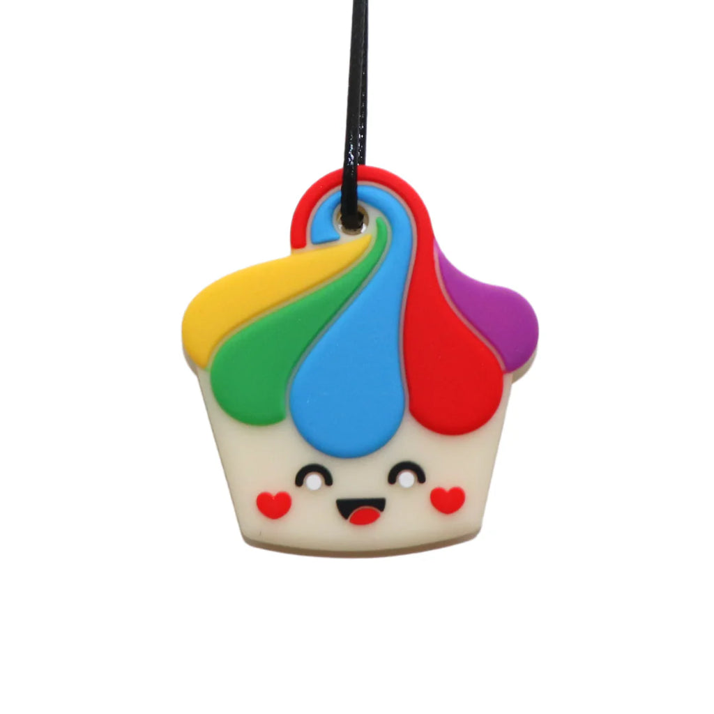 Jellystone chewable Cupcake Pendant