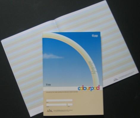 Colour Dotted Thirds Exercise Book 18mm