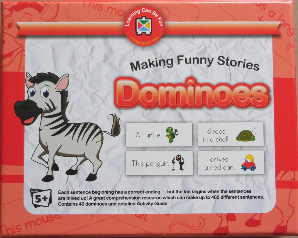 Making Funny Stories is Fun Dominoes