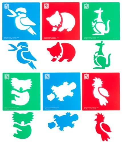 Australian Animal Stencils